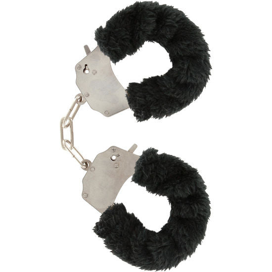 TOYJOY Manchettes Furry Fun Bondage Noir - Aura Intime