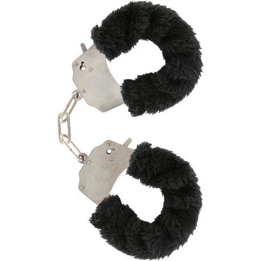 TOYJOY Manchettes Furry Fun Bondage Noir - Aura Intime