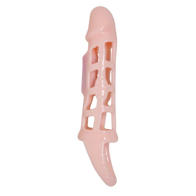 BAILE FOR HIM COUVERTURE DEXTENSION PÉNIS VIBRATION SANGLE NATURELLE 13... - Aura Intime