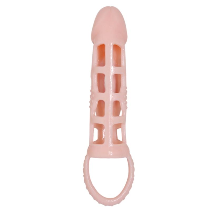 BAILE FOR HIM COUVERTURE DEXTENSION PÉNIS VIBRATION SANGLE NATURELLE 13... — accessoires inclus