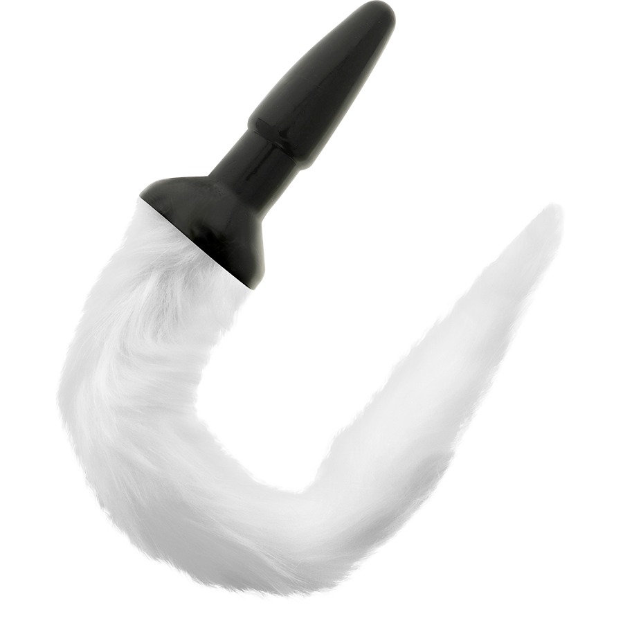 DARKNESS ANAL Plug Anal Silicone Queue Blanche — vue détaillée