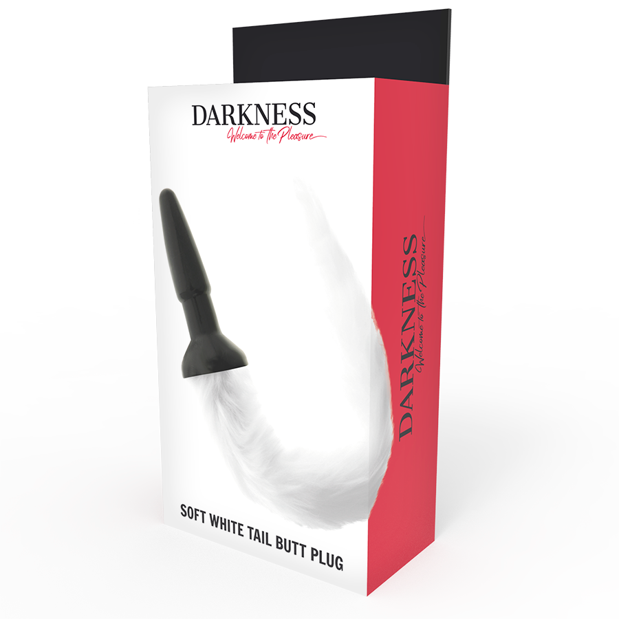 DARKNESS ANAL Plug Anal Silicone Queue Blanche — vue alternative