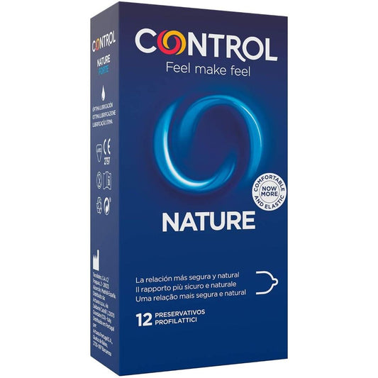 CONTROL CONDOMS Préservatifs Adapta Nature 12 Unités - Aura Intime