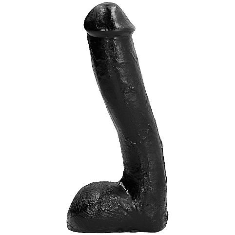 ALL BLACK Pene Anal Réaliste 23 Cm — vue détaillée