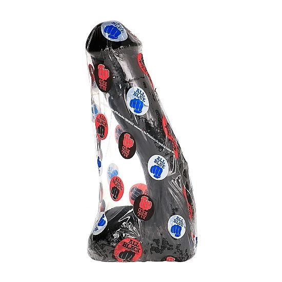 ALL BLACK Pene Anal Réaliste 23 Cm — vue alternative