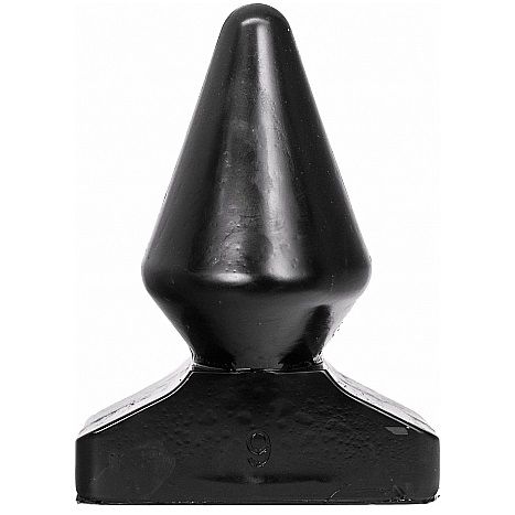 ALL BLACK Plug Anal 18,5 Cm — vue détaillée