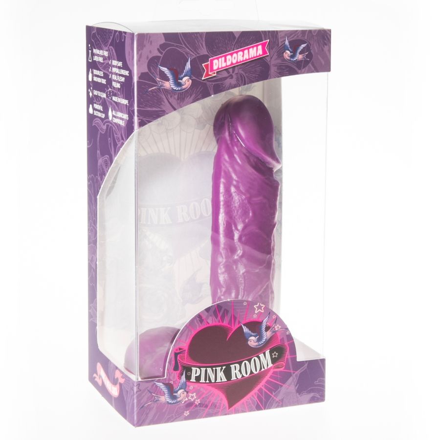 PINK ROOM GODE RÉALISTE AMADEO VIOLET 15,5 CM — vue détaillée