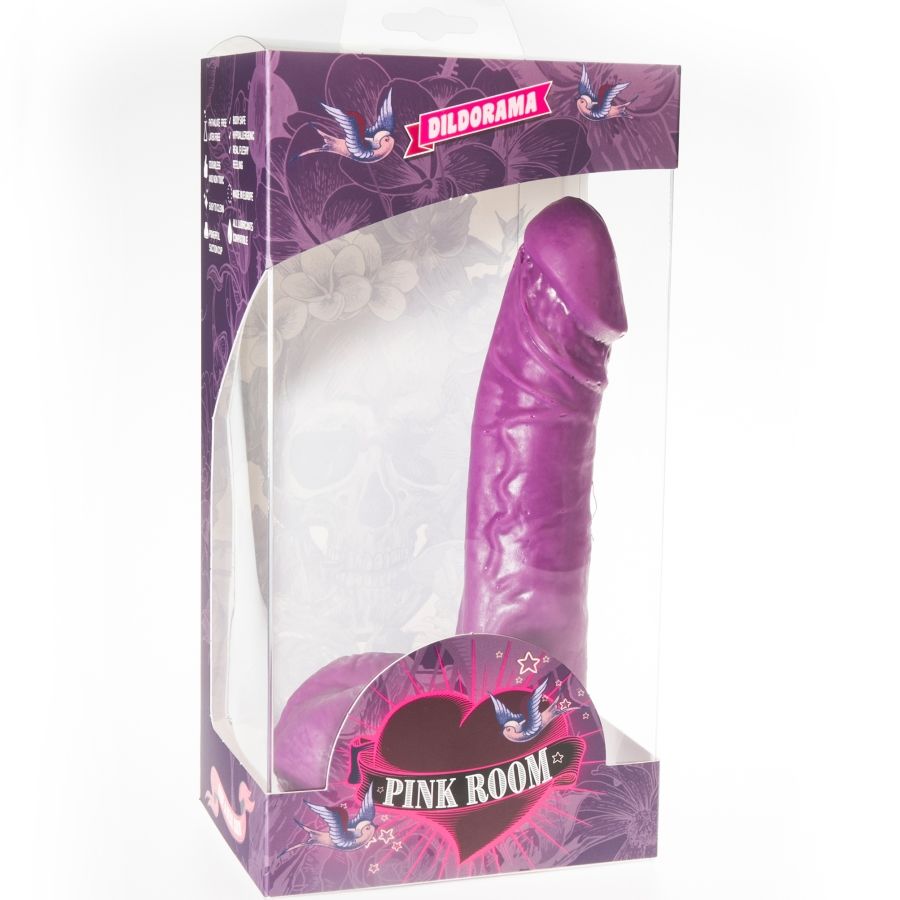 PINK ROOM EBAN GODE RÉALISTE VIOLET 19 CM — vue détaillée