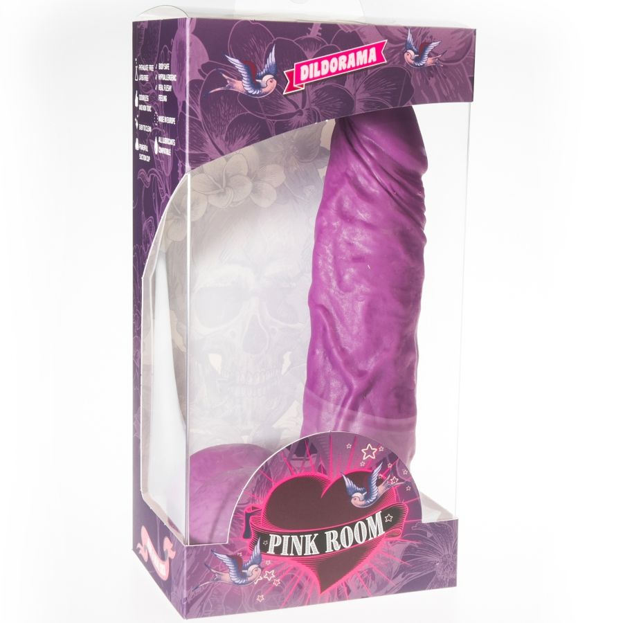 PINK ROOM CHEMS GODE RÉALISTE VIOLET 20 CM — vue détaillée
