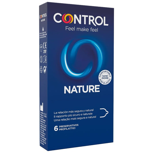 CONTROL CONDOMS Préservatifs Adapta Nature 6 Unités - Aura Intime