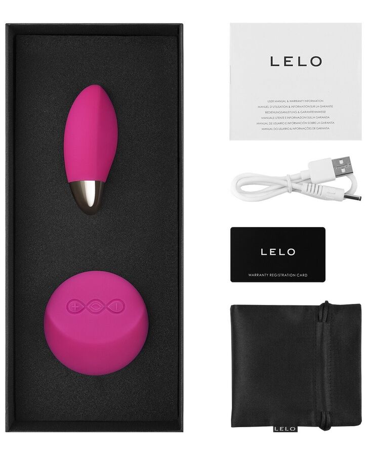 LELO OEUF MASSAGE CERISE LYLA 2 INSIGNIA DESIGN EDITION — vue arrière