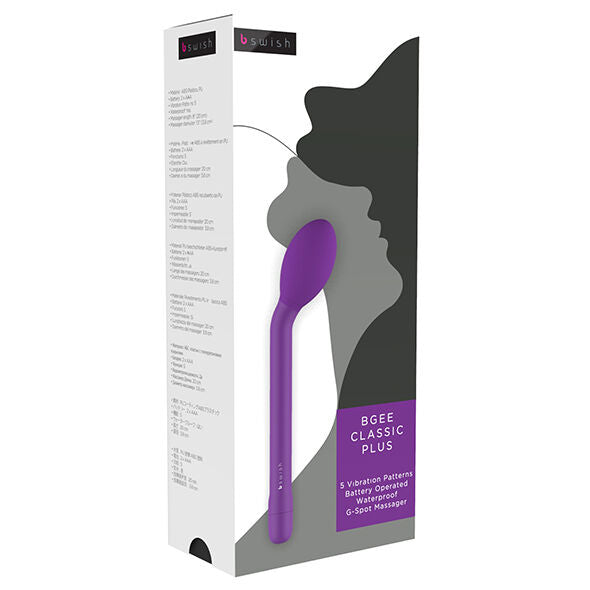 B SWISH Masseur Bgee Classic Plus Lilas - Aura Intime
