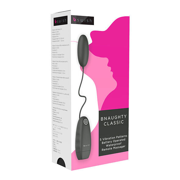 B SWISH Bnaughty Classic Bullet Vibrant Noir — vue alternative