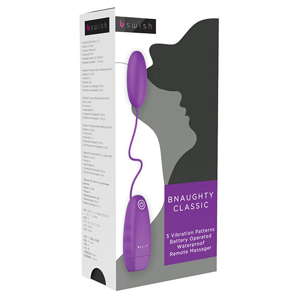 B SWISH Bnaughty Classic Bullet Vibrant Violet — vue détaillée