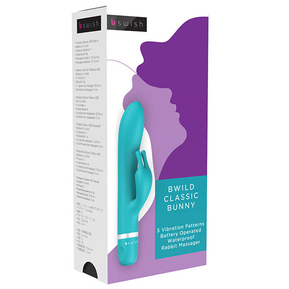 B SWISH Vibrateur Bwild Classic Bunny Rabbit Jade — vue détaillée