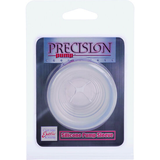 CALEXOTICS Manchon Pompe Universel Silicone Clair — vue détaillée