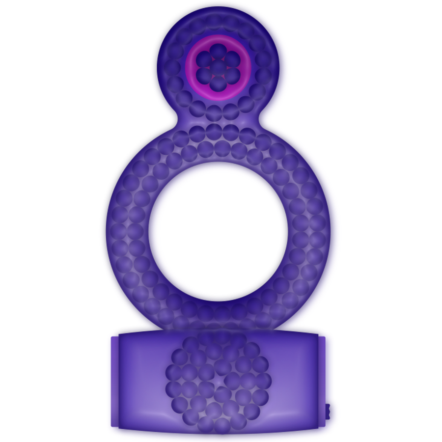 CASUAL LOVE - Bague Lilas Double Plaisir