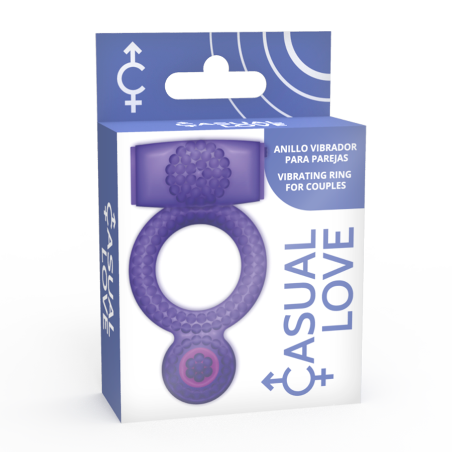 CASUAL LOVE BAGUE LILAS DOUBLE PLAISIR — vue arrière