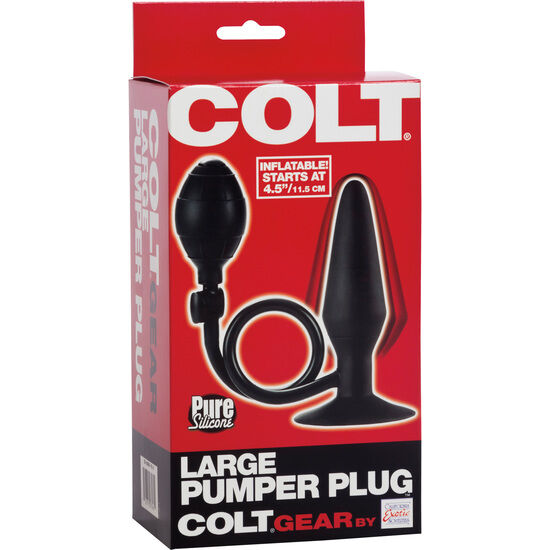 CALEXOTICS Colt Grand Bouchon Pompe Noir — vue détaillée