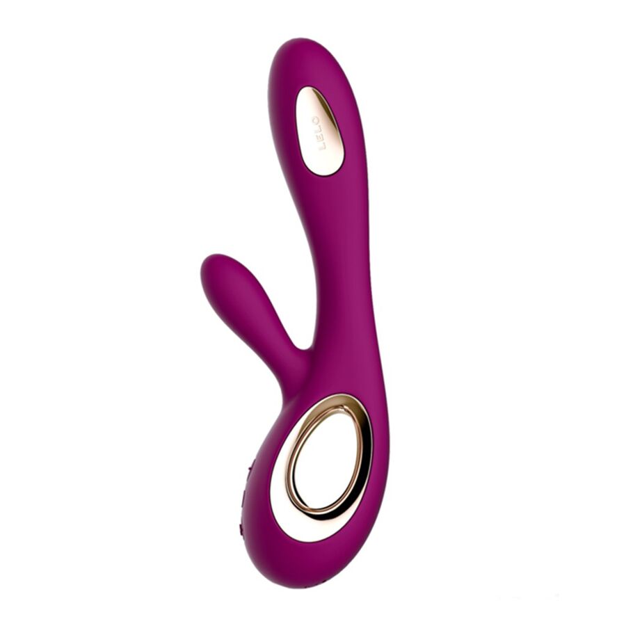 LELO SORAYA WAVE VIBRATEUR LAPIN DEEP ROSE — vue détaillée