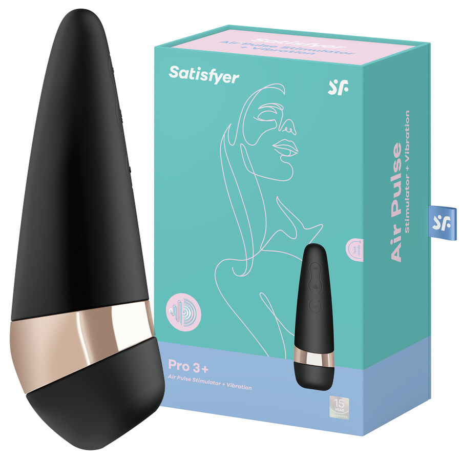 SATISFYER AIR PULSE Pro 3 Vibration Édition 2020 - Aura Intime