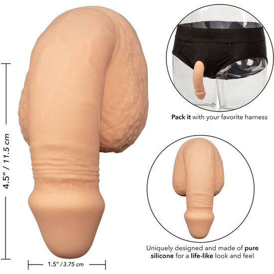 CALEXOTICS EMBALLAGE SILICONE PÉNIS 12.75 CM CHAIR — vue alternative