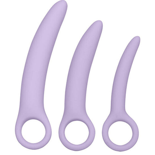 CALEXOTICS Dr Laura Berman Alena Ensemble 3 Dilateurs Silicone - Aura Intime