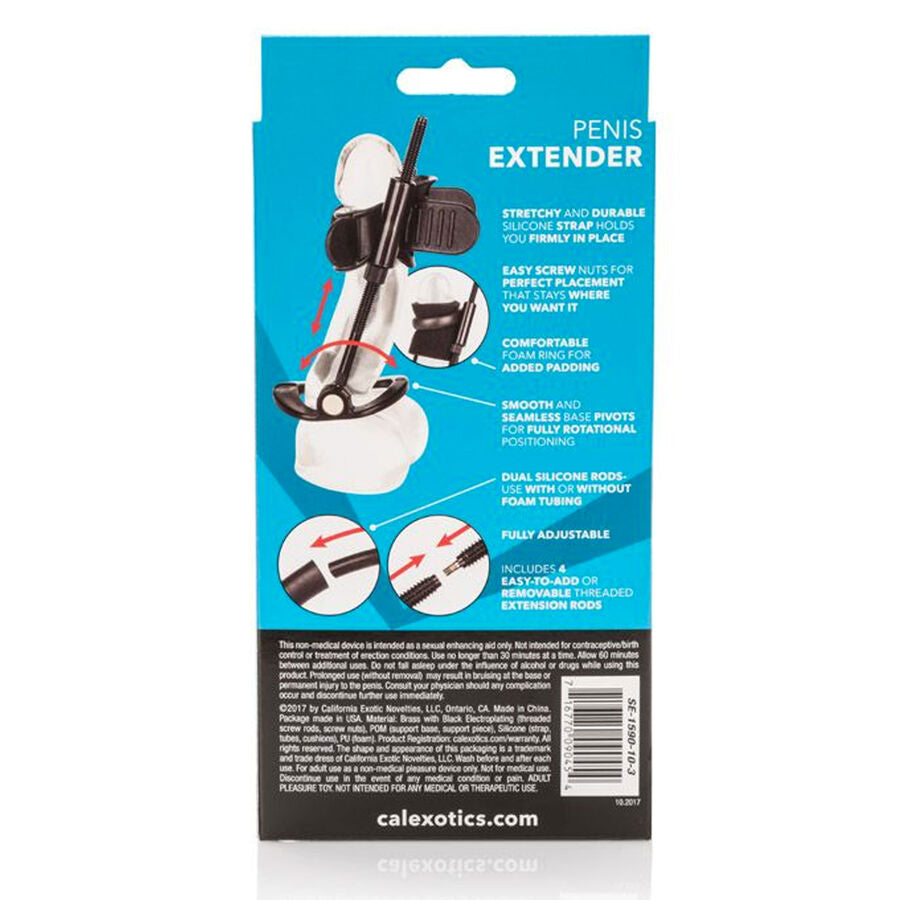 CALEXOTICS Extension Pénis — accessoires inclus