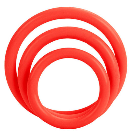 CALEXOTICS - Set of Three Red Rings