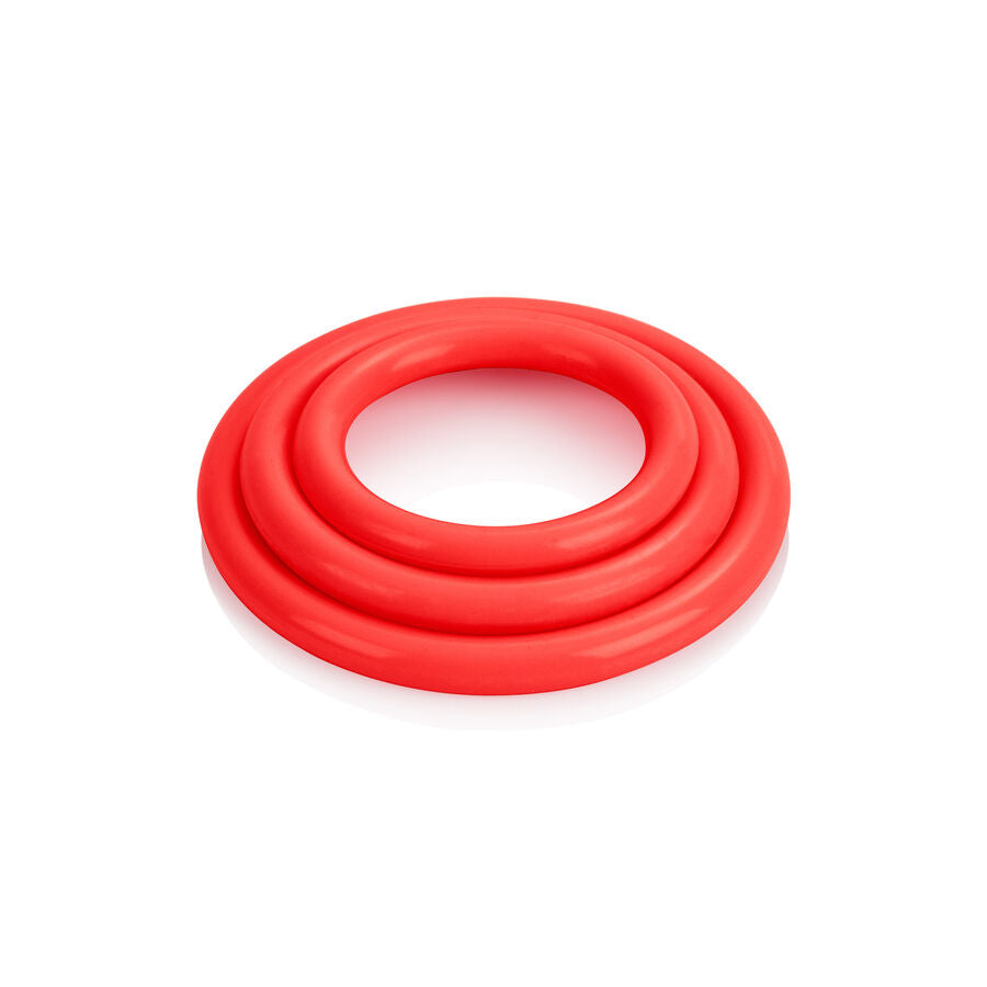 CALEXOTICS - Jeu De Trois Anneaux Rouge