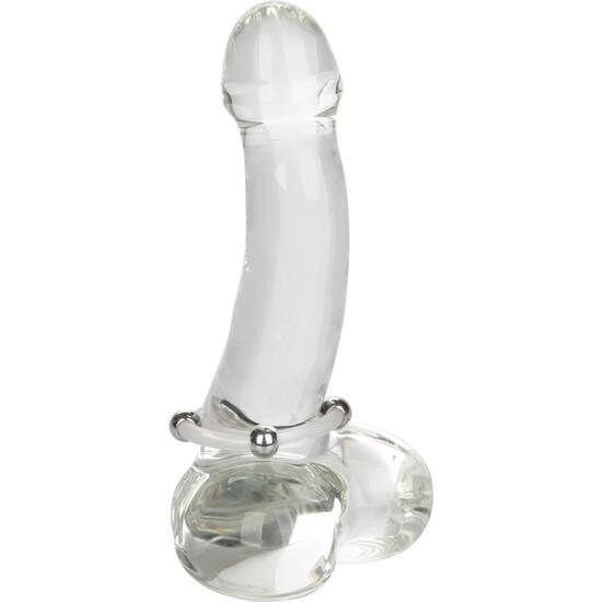 CALEXOTICS BAGUE SILICONE PERLÉE ACIER L — vue arrière