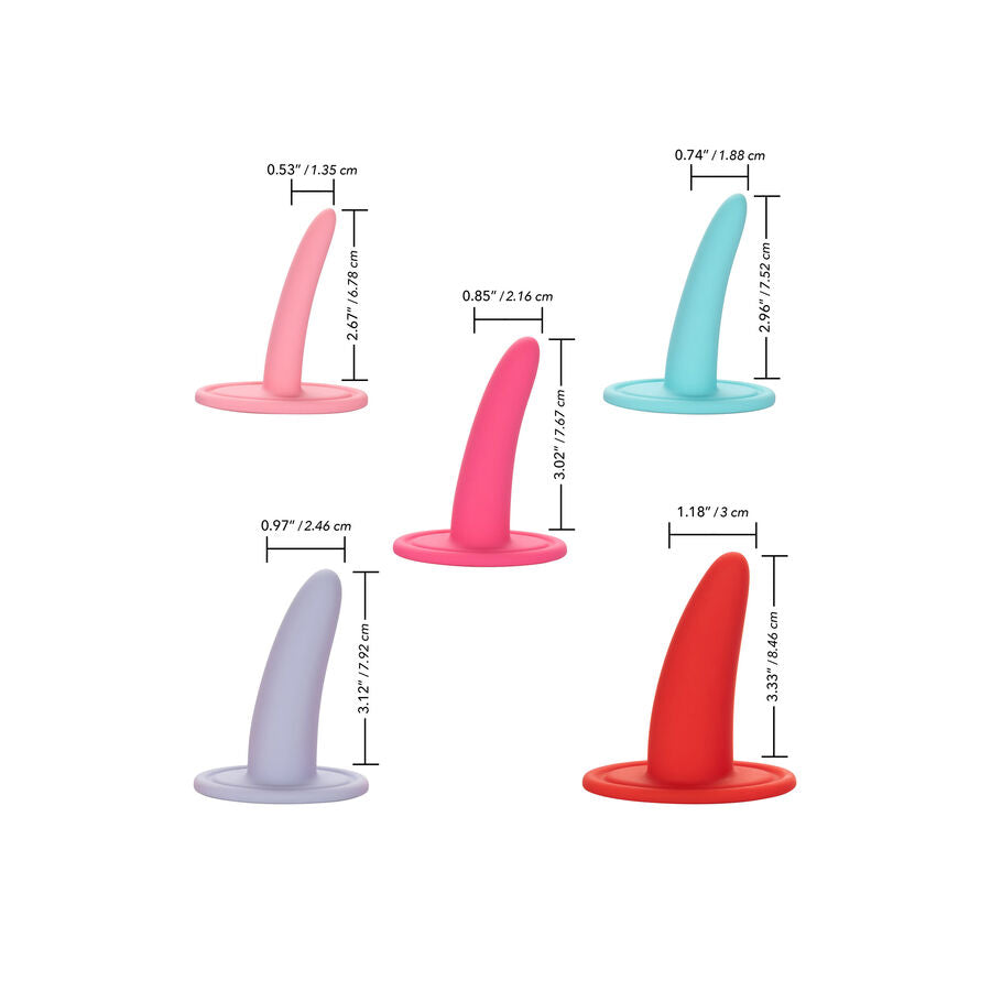 CALEXOTICS Ensemble Dilatateurs Portables 5Pc — vue arrière
