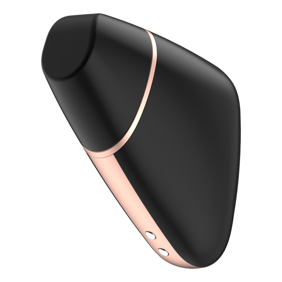 SATISFYER CONNECT Stimulateur Vibrateur Air Love Triangle Noir — vue détaillée