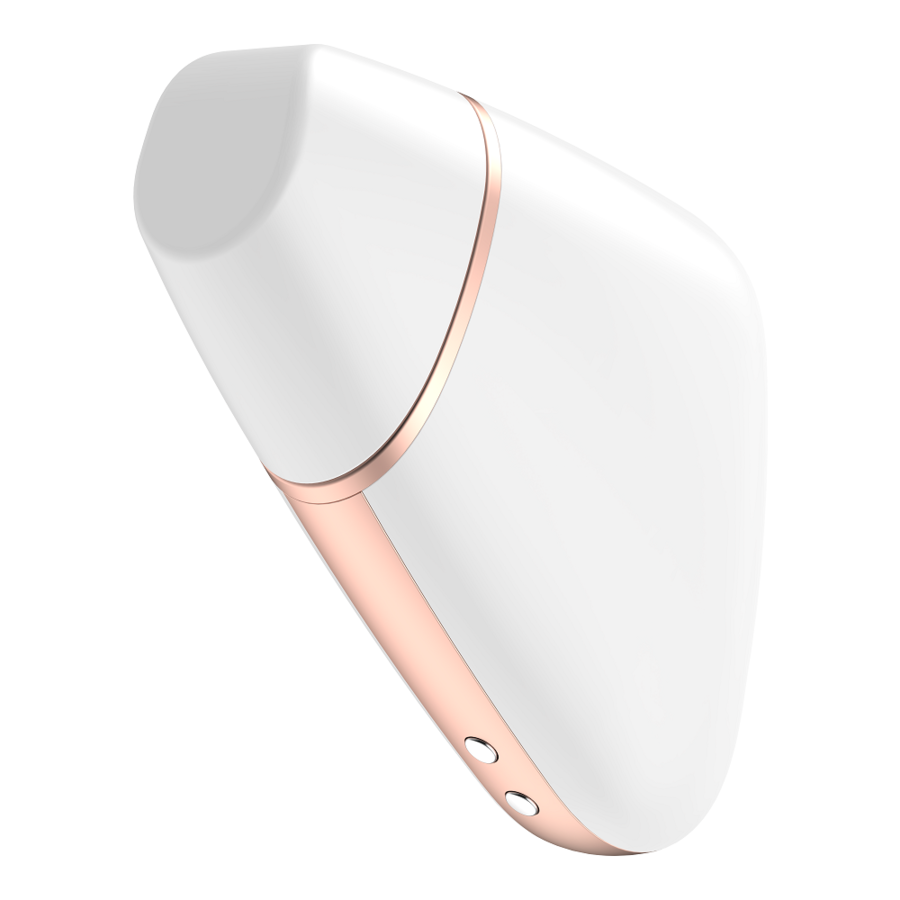 SATISFYER CONNECT Stimulateur Vibrateur Air Love Triangle Blanc — vue arrière