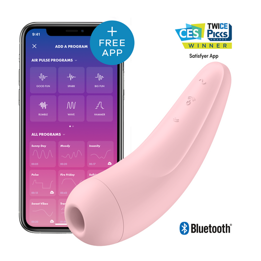 SATISFYER CONNECT Curvy 2 + Rose - Aura Intime