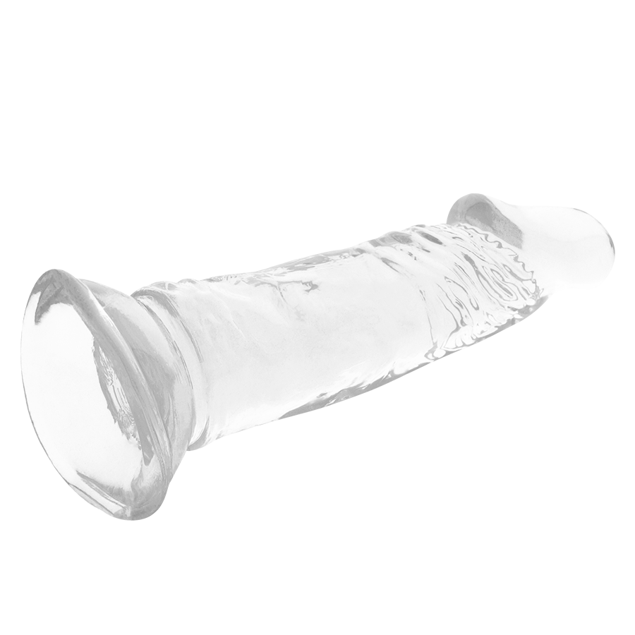 X RAY XRAY CLEAR DILDO TRANSPARENTE 16.5CM X 4CM — vue arrière