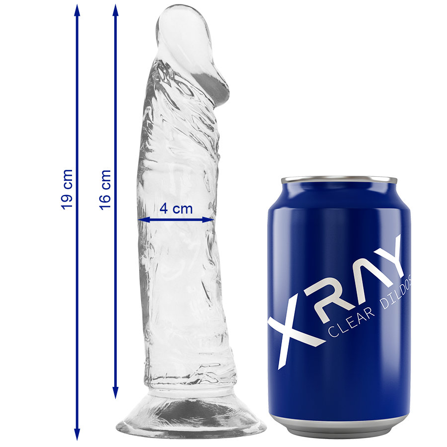 X RAY BITE CLAIRE 19 CM -O- 4 CM - Aura Intime
