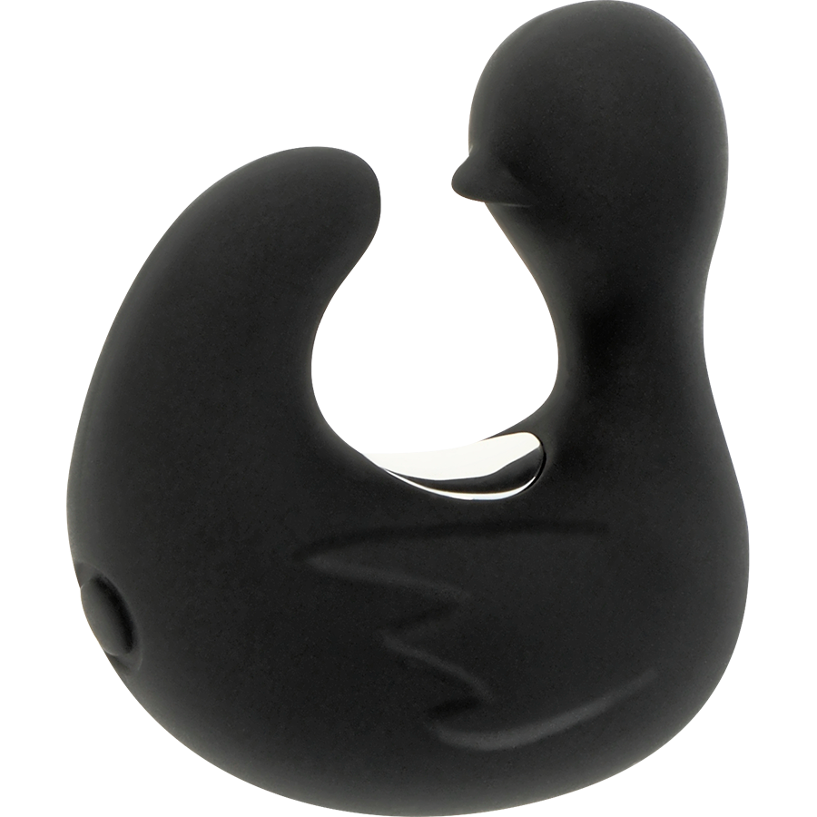 BLACK&SILVER Dé À Dés À Canard Rechargeable Silicone Stimulant Duckymania - Aura Intime