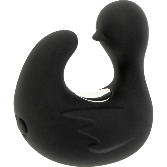 BLACK&SILVER Dé À Dés À Canard Rechargeable Silicone Stimulant Duckymania - Aura Intime