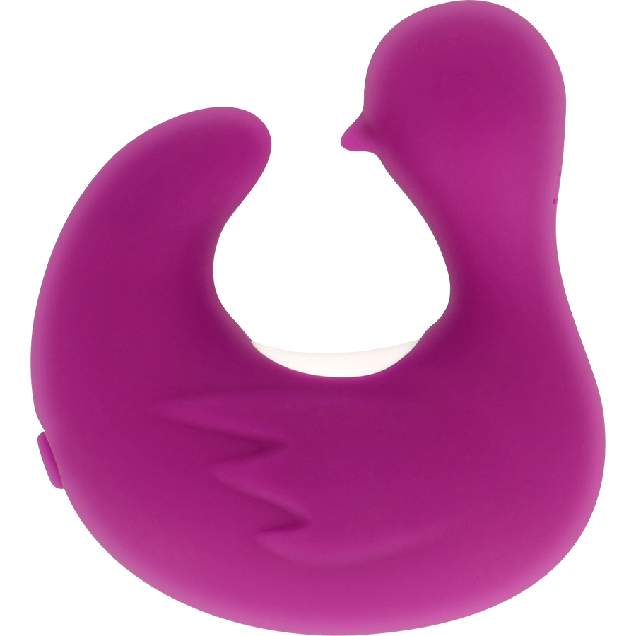 COVERME Dé À Dés À Canard Rechargeable Silicone Stimulant Duckymania — accessoires inclus