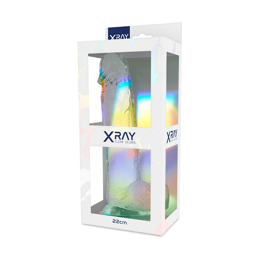 X RAY BITE TRANSPARENTE BOULES 22 CM -O- 4.6 CM — vue détaillée