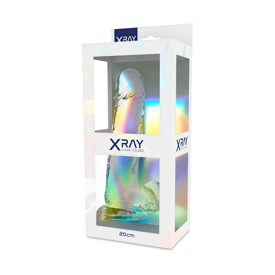 X RAY BITE TRANSPARENTE BOULES 20 CM -O- 4.5 CM — vue détaillée