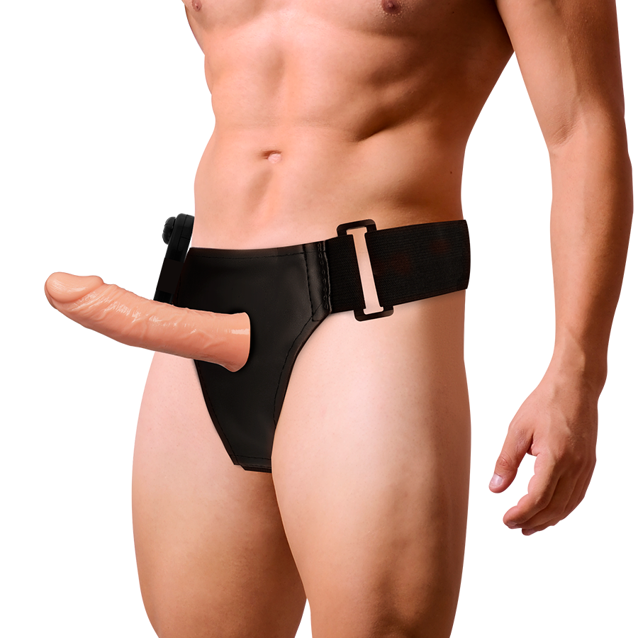 HARNESS ATTRACTION - Rnes Creux Benny With Vibrator 15 Cm -O- 4.5 Cm
