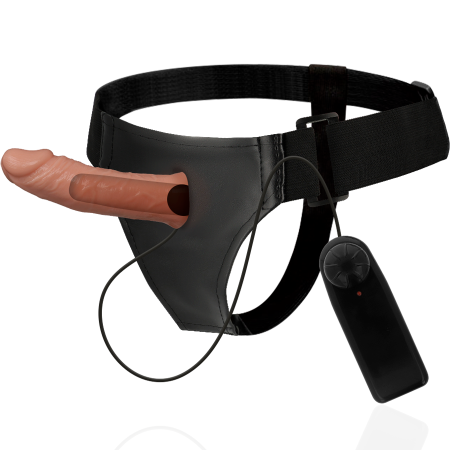 HARNESS ATTRACTION - Rnes Creux Benny With Vibrator 15 Cm -O- 4.5 Cm
