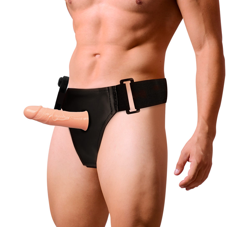 HARNESS ATTRACTION GREGORY HOLLOW RNES VIBRATEUR 16.5 CM -O- 4.3 CM — vue détaillée