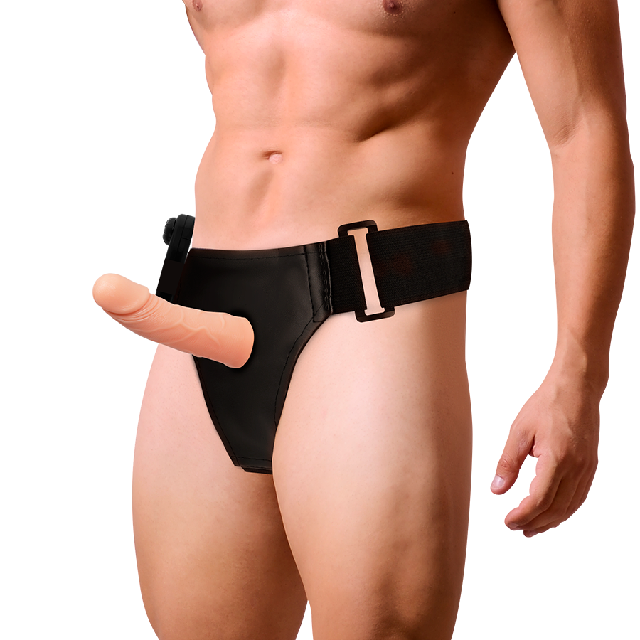 HARNESS ATTRACTION RNES CADRES CREUX VIBRATEUR 15 CM -O- 5 CM — vue détaillée