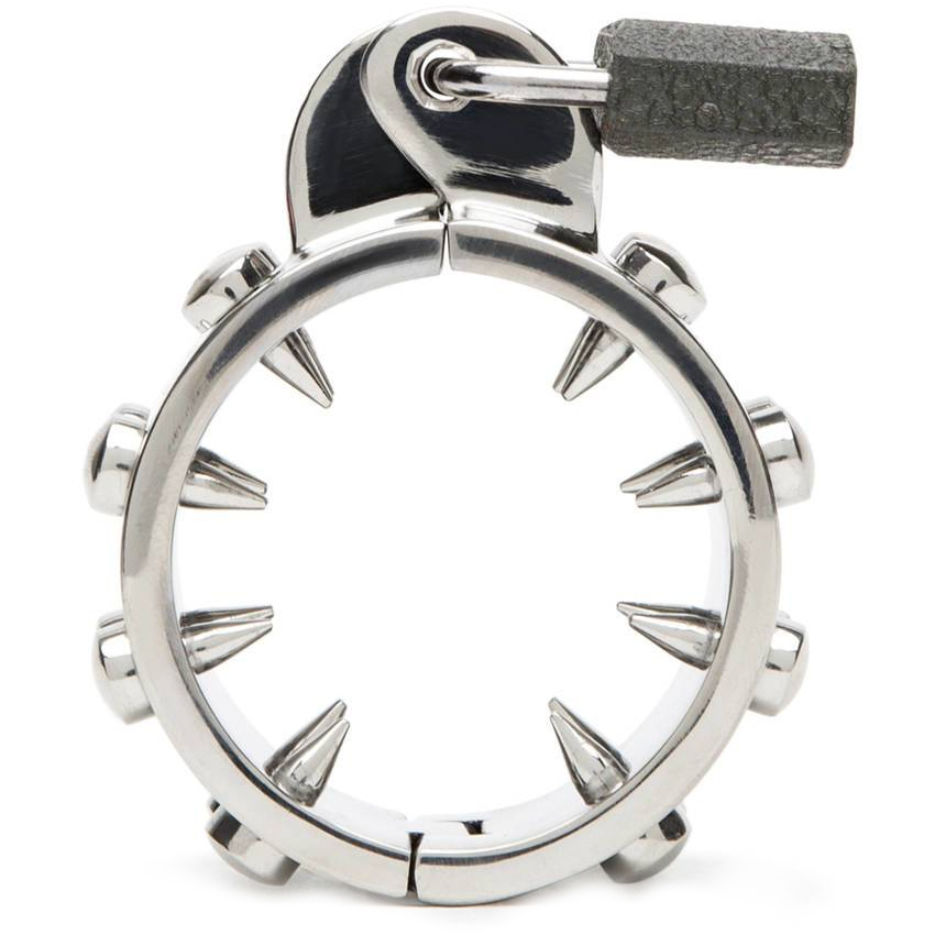 METAL HARD Anneau Chasteté Anti-Érection - Aura Intime