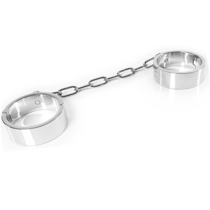 METAL HARD Menottes Cheville Soumission Clé Allen Bdsm - Aura Intime