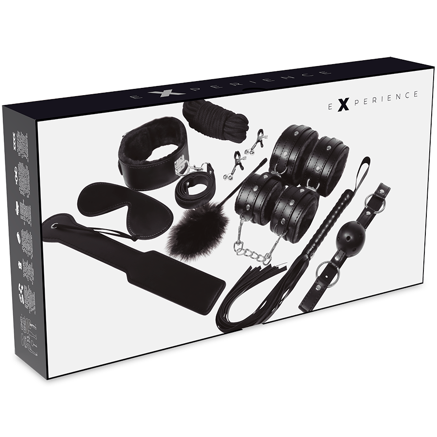EXPERIENCE Kit Fétiche Bdsm Série Noire — vue détaillée