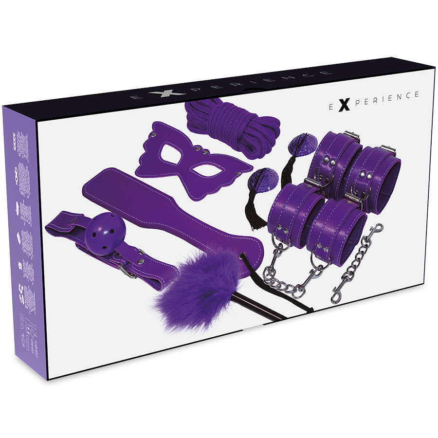 EXPERIENCE Kit Fétiche Bdsm Série Violet — vue détaillée